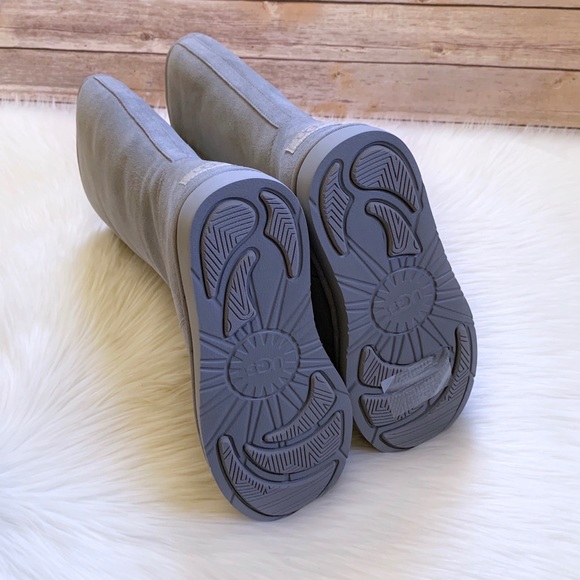 UGG Alber Seal Grey Suede Boots - Picture 6 of 7